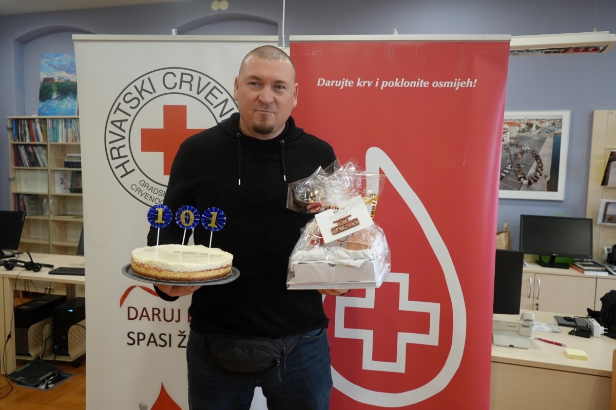 Slavko Minčić: 101 darivanje krvi u ime humanosti